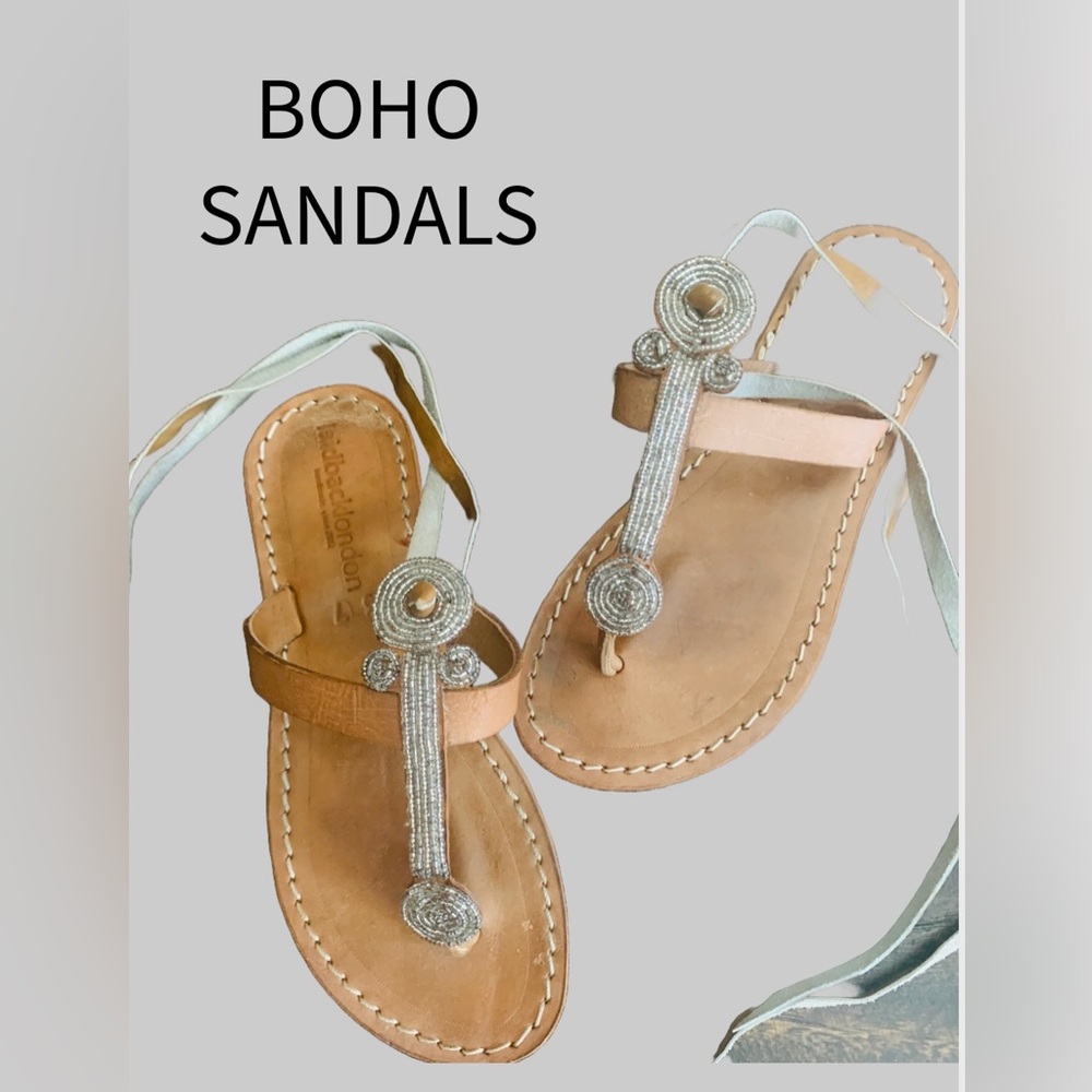 BOHEMIAN Style Wrap Sandals by laidbacklondon.